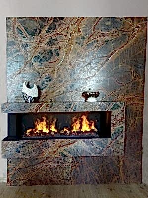 3D Su Buharlı Elektrikli Şömine 150-4