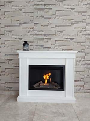 CLASSICAL WHITE BACASIZ ŞÖMİNE-2