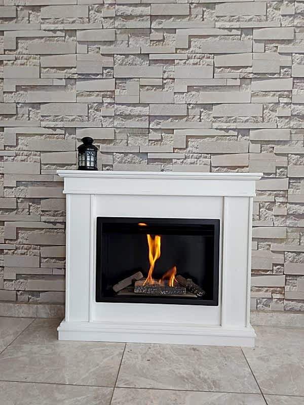 CLASSICAL WHITE BACASIZ ŞÖMİNE