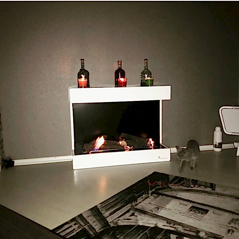 WALLFIRE 90 BACASIZ ŞÖMİNE