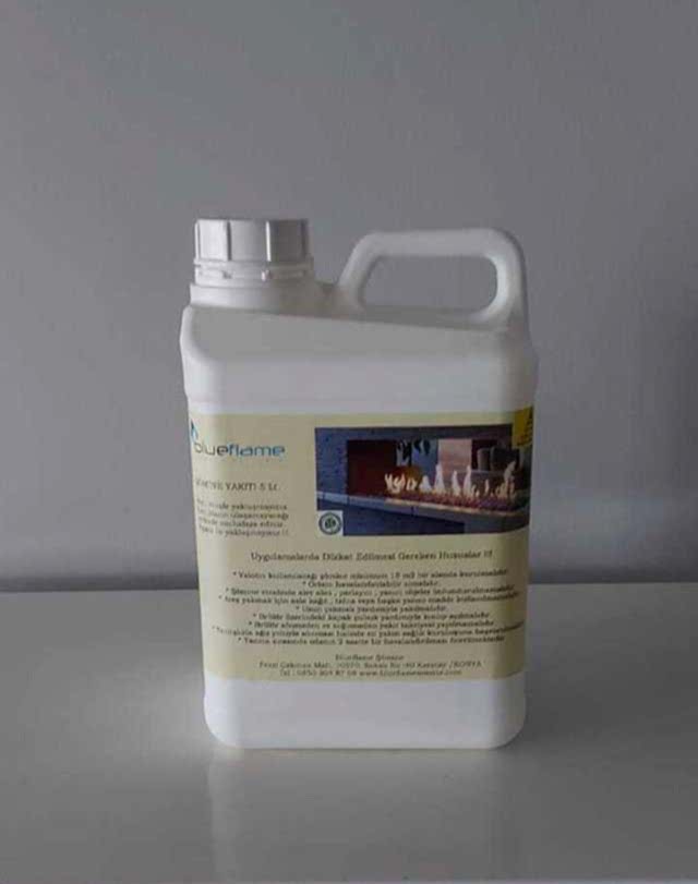 Bio Ethanol Şömine Yakıtı 5 Lt.